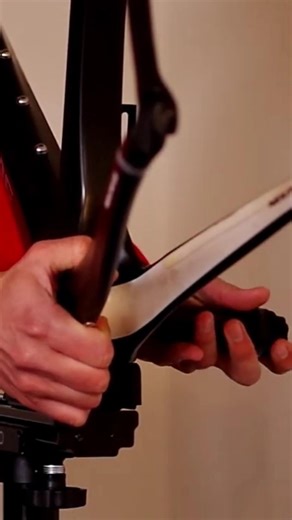 Installing the crank axle into the bottom bracket