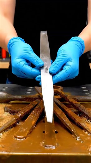 INSANE Toxic Green Foam Destroys Rust in 10 Seconds! 🔥✨