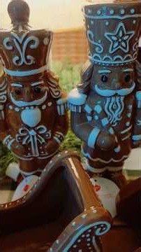 ALDI MERRY MOMENTS GINGERBREAD CERMAMIC GINGERBREAD CHRISTMAS DECORATIONS
