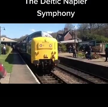 The Deltic Napier Symphony - Diesel Locomotive Engine Sound