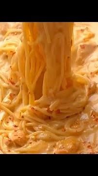 Pasta with white sauce is amazing. It will turn out perfect and you won't stop making it except t...