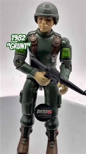 G.I. Joe A Real American Hero Grunt (Infantry Trooper) #hasbro #actionfigures #toys #army