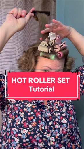 Vintage Hair Tutorial: Hot Roller Set for Perfect Curls