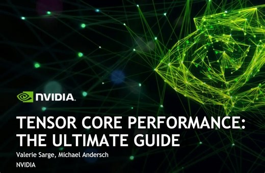 GTC 2020 Tensor Core Performance on NVIDIA GPUs NVIDIA: The Ultimate Guide