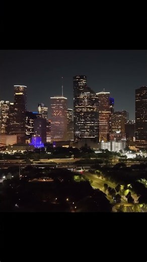 Downtown Houston Skyline | Day & Night Aerial Views