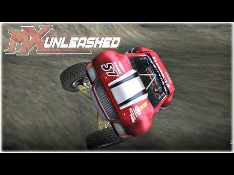 MX Unleashed Freestyle Career Mode Xbox One Gameplay Walkthrough Part 8 - Trophy Truck Race!
