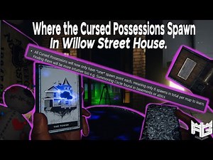Phasmophobia cursed possessions locations on Willow Street House Newest update Dec 24 0501