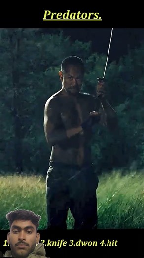 Predator s (2010) samurai Vs Predator _ one blade , one Honar, no mercy