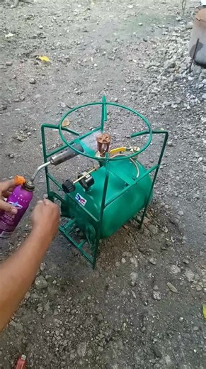 test fire with blow tourch #creative #GoodFire #GENERALMASTER #WeldingSkills #DieselStove # | Creative pinoy