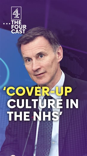 “People are just terrified that if they’re honest about what went wrong, they’re going to get scapegoated.” The NHS has a “culture of cover up”, former Health Secretary Jeremy Hunt says. Maternity campaigner Kayleigh Griffiths says it’s more a “blaming culture”. | Channel 4 News