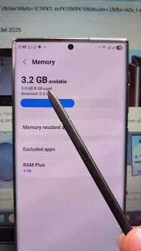 How to clear memory on your phone! Go to settings, device care, memory, clear now!