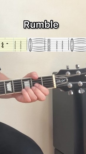Rumble Guitar Get over 💯 pdf Tabs on Patreon patreon.com/1jour1riff #guitartabs #guitarcover #guitartutorial #learnguitar #coursdeguitare #guitarstagram #guitardaily #guitarist #guitarsolo #fypシ | Skid Vyk