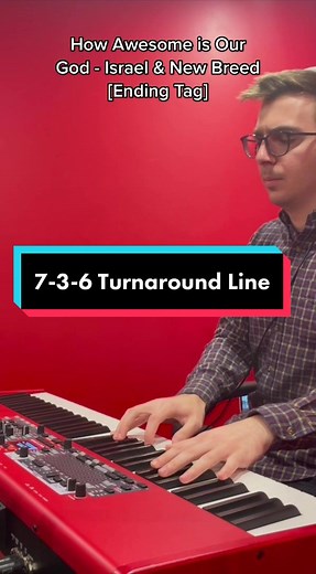 Here’s a quick 7-3-6 turnaround line I learned from How Awesome is Our God by Israel Houghton #pianotutorial #pianolesson #jazzpiano #jazzpianolesson #jazzpianotutorial #gospelpiano #gospelmusic #pianotok