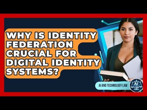 Why Is Identity Federation Crucial For Digital Identity Systems? - AI and Technology Law