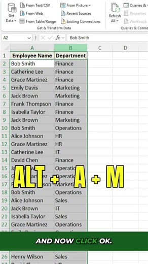 Excel Tip: Remove Duplicates With This Shortcut!
