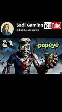 What If a Gaming Character Turns Into a Zombie? 🧟 | Realistic 3D Transformation