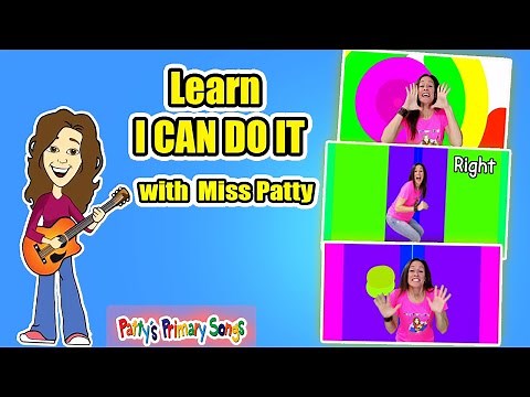 Learn Dance Song for Kids | I Can Do It by Patty Shukla | Children's Action Song | Exercise for Kids