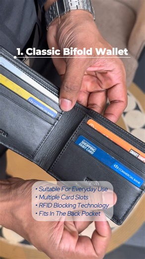 3 Types of Wallets Every Man Should Have සෑම කොල්ලෙක්ගාවම අනිවාර්යෙන්ම තිබිය යුතු Wallet 3 න මෙන්න. Available at selected retail store islandwide , Libera leather flagship Store Col -4 , shop online at www.libera.lk | Libera Leather