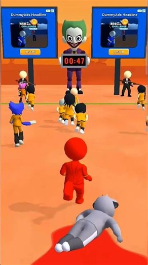 Squid Game😱One Mistake Game Over 😈 #shorts #squidgame