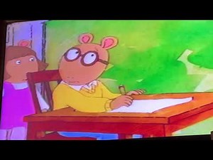 Closing To Arthur Writes A Story 1997 VHS
