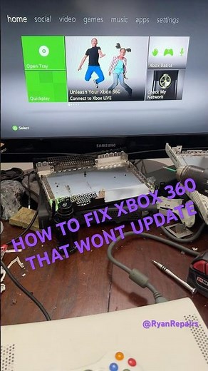 How to fix xbox 360 that won’t update with manual usb install #xbox360 #xbox360rgh #xboxrepair