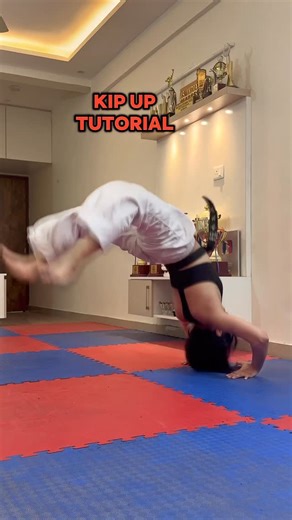 Shraddha Rangarh l Martialarts I fitness l tutorials | ‼️ Learn kip up in easy steps ‼️ Share & save ☑️ for later Tags - doechii , phonk , tutorial , kip up , skills , motivation ,... | Instagram