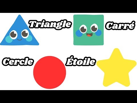 Easy French | Learn French | Shapes in French | Les formes géométriques
