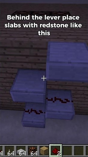 How to make minecraft working light switch