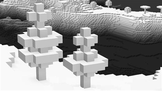 What Minecraft looks like when you play with no texture pack