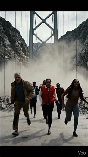 This big bridge falling