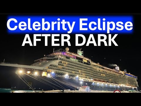 Celebrity Eclipse Night Ship Tour | The Magic and Atmosphere After Sunset