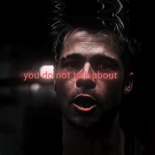 "do not talk about fight club"-the brad Pitt edit | (montagem unknown)