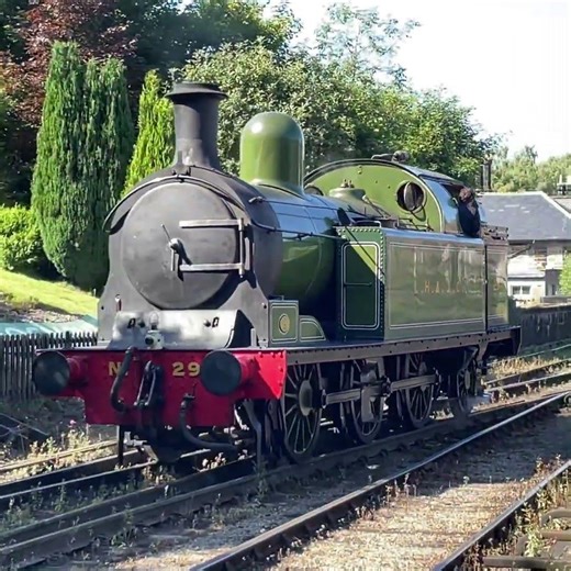 NYMR No.29 (Peggy) Reversing Out Of Grosmont Tunnel 23/07/24