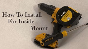 Watch How To Install for inside mount﹙DI12﹚ on Amazon Live