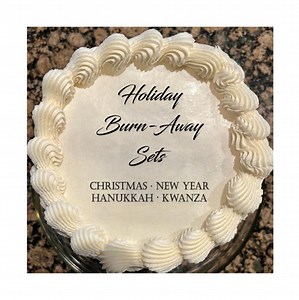 Holiday Edition Burn-away Cake Custom Edible Image Cake Topper Sets - Etsy