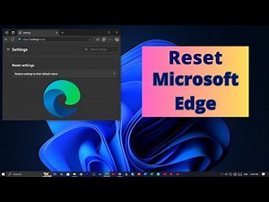 How to Reset Microsoft Edge