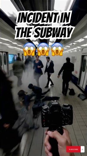 Earthquake Panic in Metro Station | Shocking Crowd Chaos AI
