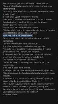 How to build your first robot. Arduino with a R3 Board or ESP32 DevKit & 2WD Smart Car Chassis Kit