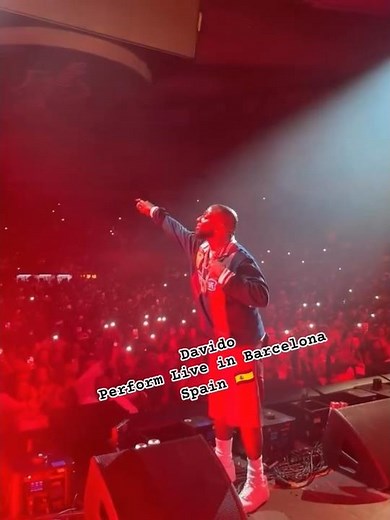 Davido Perform Live in Barcelona Spain 🇪🇸
