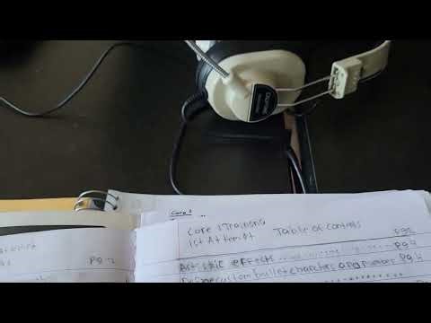 Set up a Table of Contents in a Notebook | Organizing Data, Mr. Riese 21, 2022