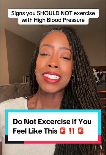 Can you exercise with high blood pressure? Yes. But there are limits. You need to know. There are some circumstances where exercising can be dangerous and you need to know the signs so you know when to stop and see emergent health. Also if you are having these signs while inactive, resting, stressed - then that still warrants a medical check up. Disclaimer: I am a doctor, but I am not your doctor. For any medical needs please see your primary care provider or health care team. I do not give medi