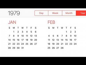 1979 Calendar
