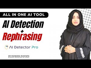 Ultimate AI Detection and Rephrasing Tool | All in One | Rephrasing | AI Detector Pro