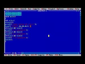 greatest no program in c | Turbo c++ |