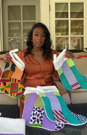 ✨ At Baby Yams, we believe in making every thread count! Our holiday stockings are not only festive, they're upcycled with remnants from our own baby quilts. Sustainable, stylish, and unique—each stocking is a little piece of joy for your home! 🎄💖 🎁 baby-yams.com