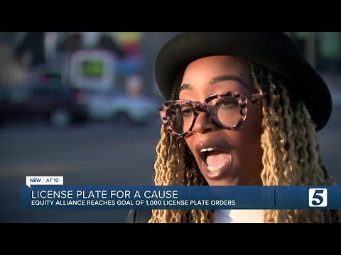 Nonprofit creates Tennessee’s first all-black specialty license plate