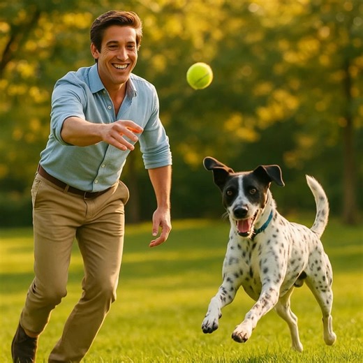 David Muir’s Private Goodbye to His Dog Was Accidentally Recorded… and Left the Internet in Tears. When beloved news anchor David Muir lost his dog Axel, he held a quiet, heartfelt funeral in his backyard — no cameras, no reporters, just raw grief. But what he didn’t know was that his wife had gently recorded a small moment from afar. The footage, later shared with his blessing, captured a gesture so tender it’s now being called one of the most moving things the internet has ever seen… Watch bel