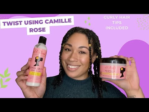 How to do Beautiful Two Strand Twists using Camille Rose