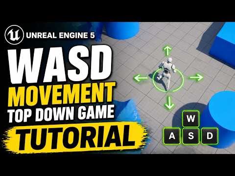 Turn UE5 Top Down Into WASD Movement (Beginner Tutorial)