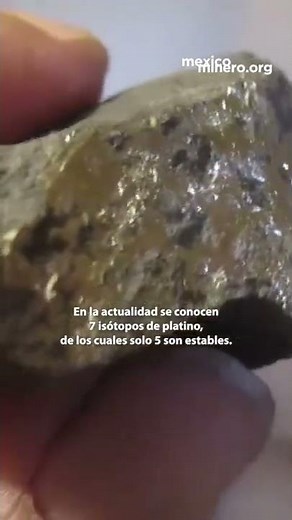 Hablemos del platino y sus usos.
